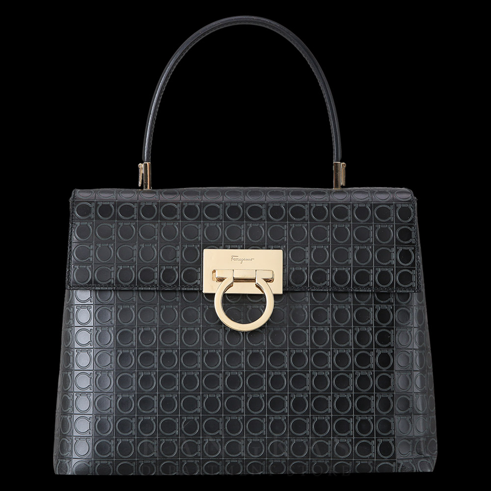 FERRAGAMO(USED)페레가모 간치니 토트겸 숄더백